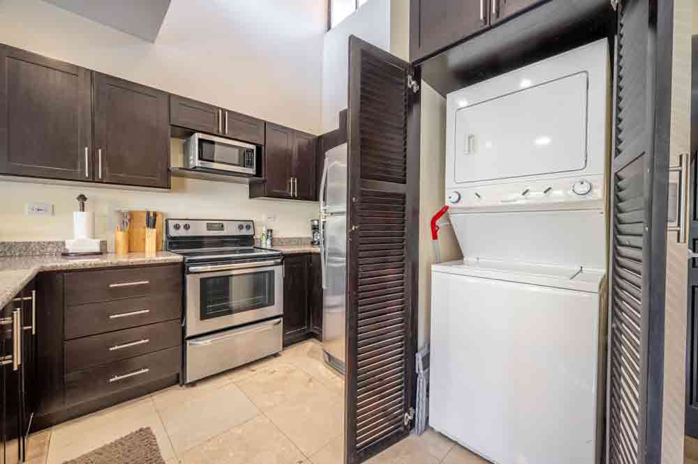 Orchid III washer and dryer